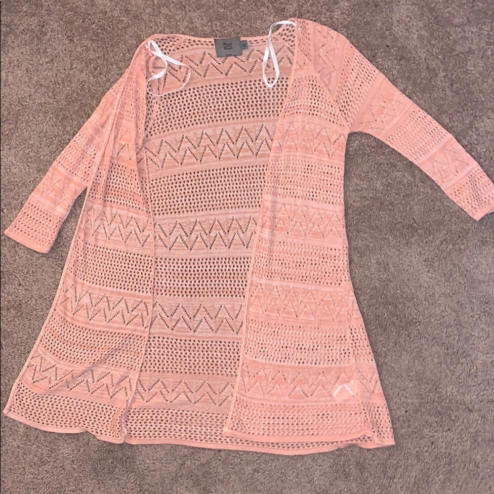 Coral Sweet N Sinful Cardigan